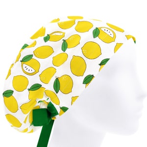 Scrub hat, scrub cap, surgery caps, lemon surgical hats