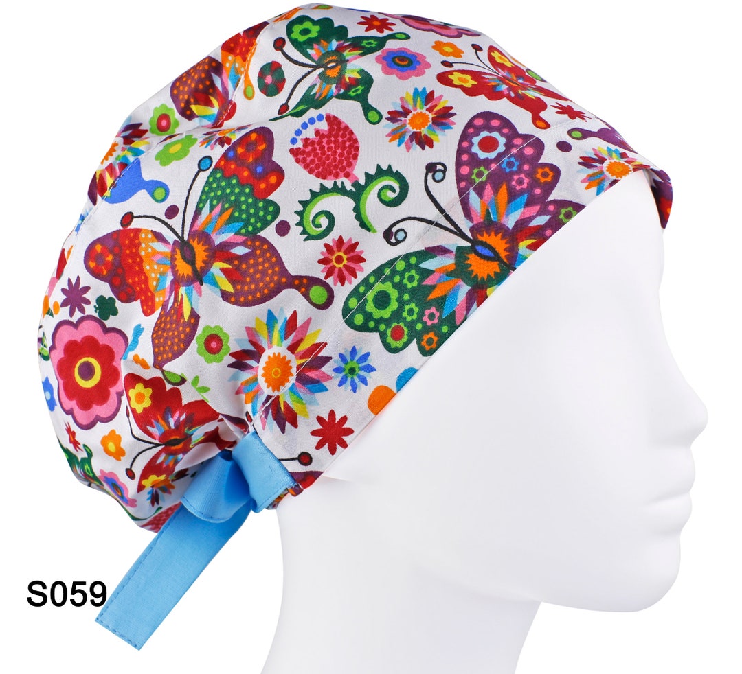 Surgical Cap Scrub Caps Scrub Hats Nurse Scrub Cap Etsy