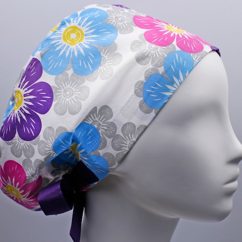 Surgical Cap Scrub Caps Scrub Hats Nurse Scrub Cap Etsy