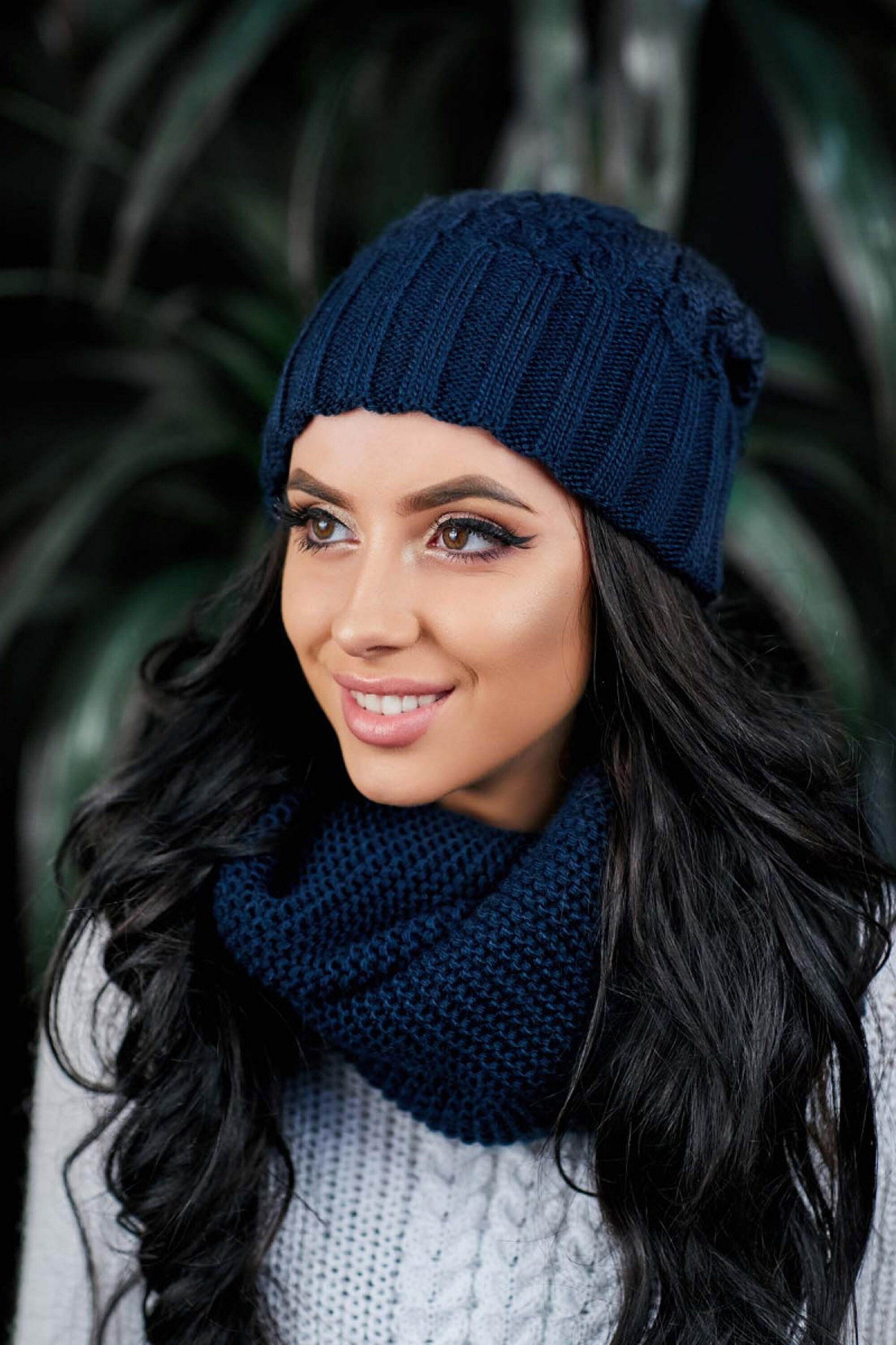 Winter Hat Knitted Hats Beanie Women Knit Hat Knitted Etsy