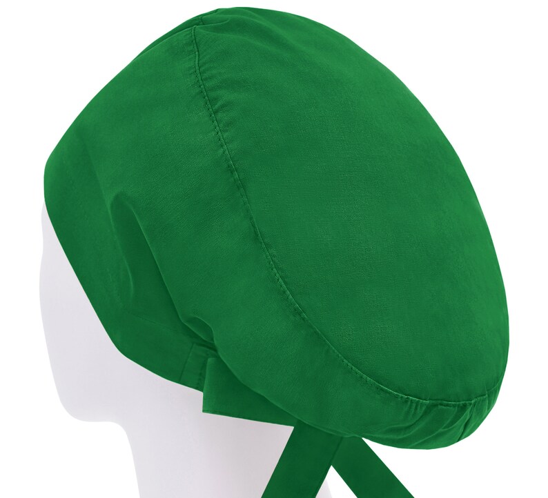 Scrub Cap Scrub Hat Surgery Caps Surgical Hats Solid Green Etsy