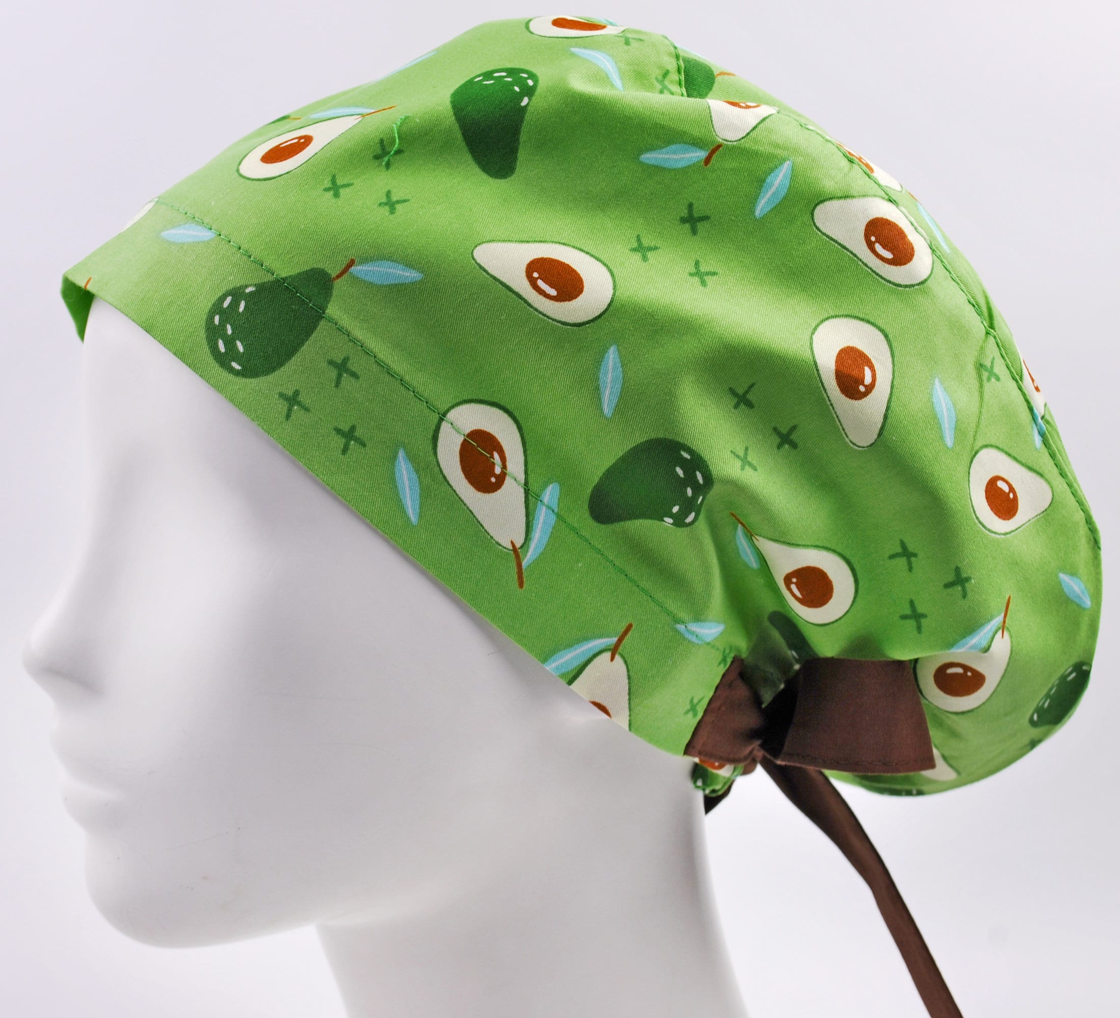 Surgical Scrub Hat Surgery Caps Scrub Hats Avocado Scrub Etsy