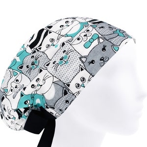 Gorro quirúrgico, gorros quirúrgicos, gorros quirúrgicos, gorro quirúrgico de gato