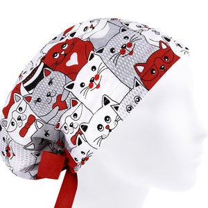 Gorro quirúrgico, gorros quirúrgicos, gorros quirúrgicos, gorro quirúrgico de gato
