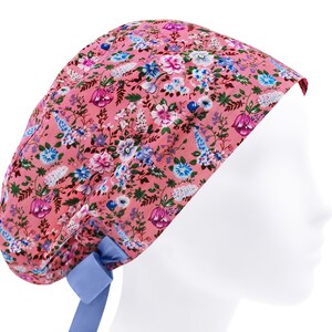 Scrub caps, scrub hat, surgery cap, surgical hats floral