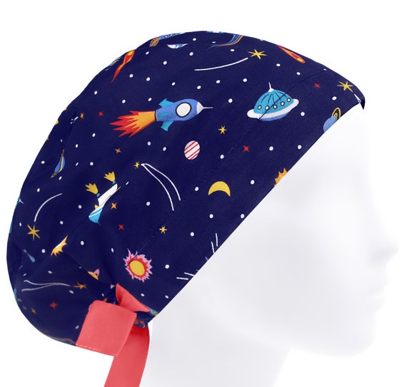 Scrub cap, scrub hats, surgery caps, surgical hat, space or hat