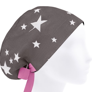 Bonnet de gommage, bonnet de gommage, bonnets de gommage pour femmes, bonnets de chirurgie étoiles