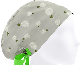 Surgical scrub hat, surgery caps, scrub hats, pineapple scrub cap
