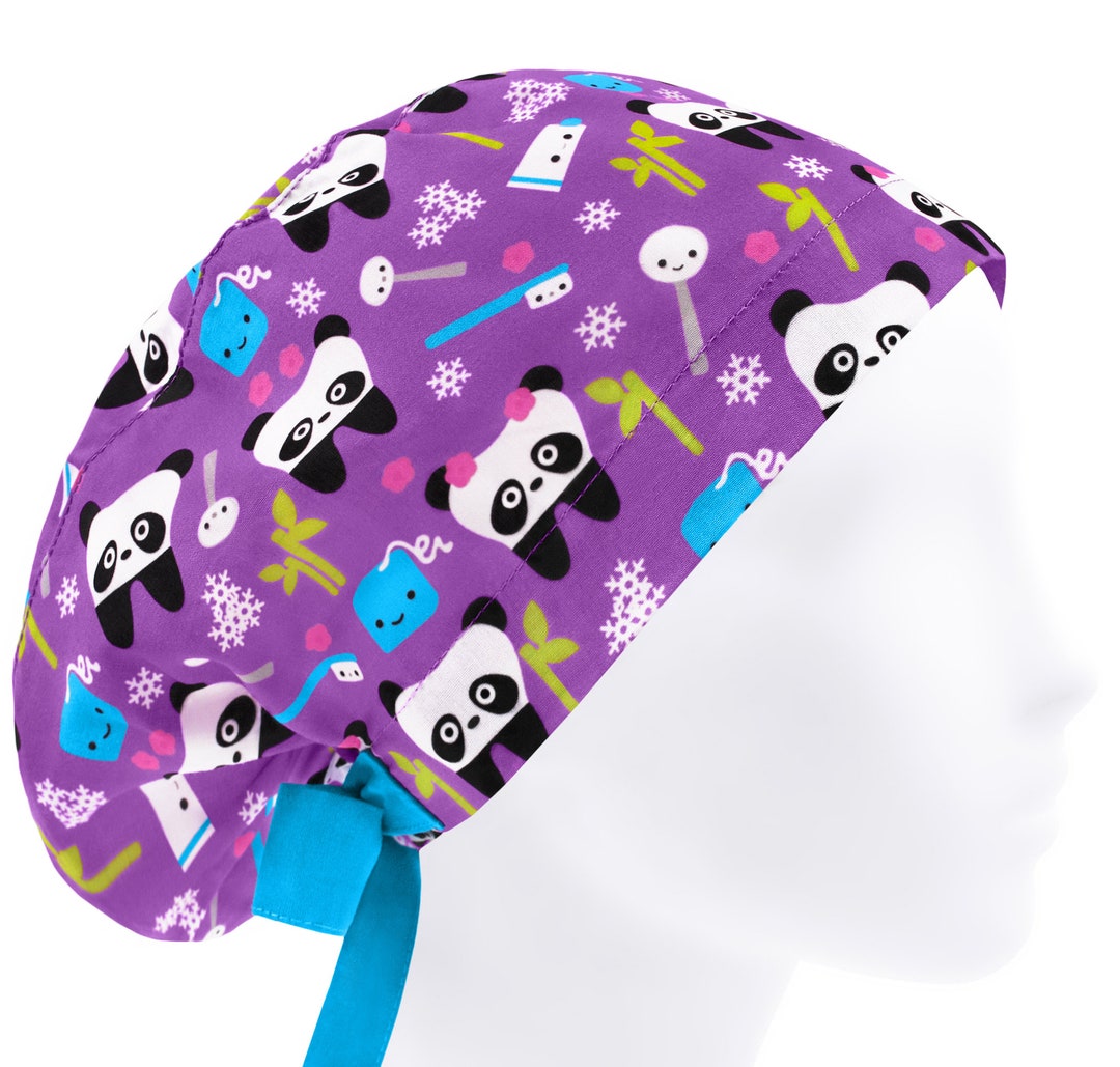 Dental Nurse Cap Teeth Scrub Cap Surgical Cap Women Scrub Etsy
