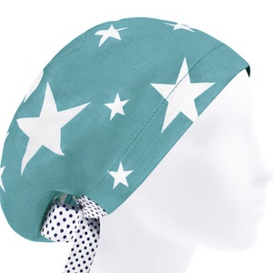 Bonnet de gommage, bonnet de gommage, bonnets de gommage pour femmes, bonnets de chirurgie étoiles