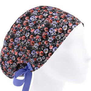 Scrub caps, scrub hat, surgery cap, surgical hats floral