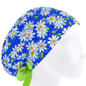 Scrub hats, scrub cap, surgery caps, daisy surgical hat