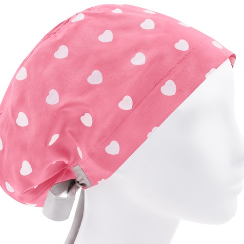 Scrub Hat Scrub Caps for Women Valentines Scrub Cap Heart Etsy
