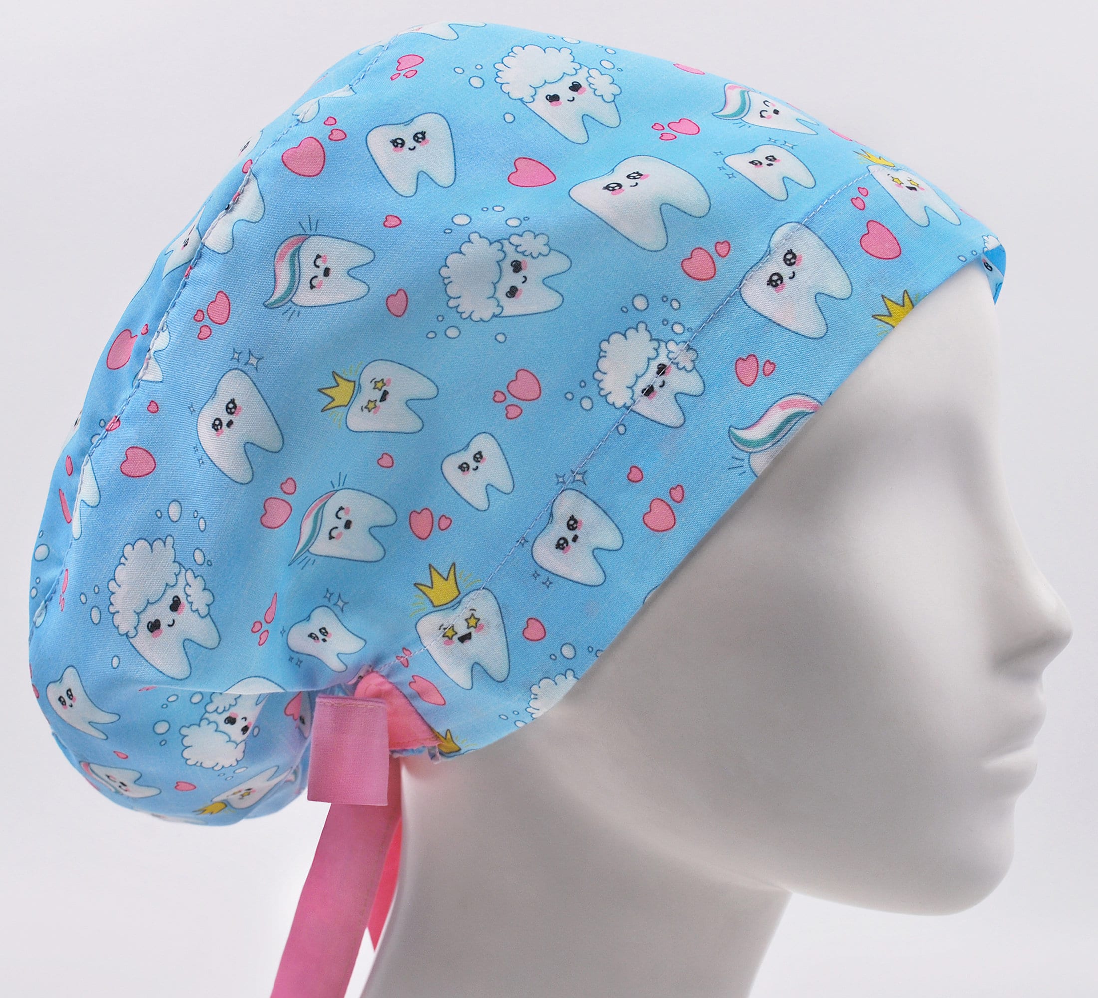 Dental nurse cap teeth scrub cap surgical cap women scrub Etsy