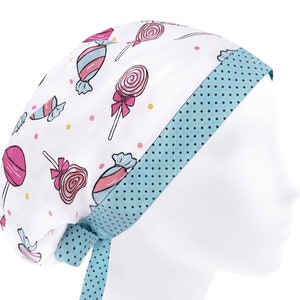 Scrub hats, scrub cap, surgery caps, candies surgical hat