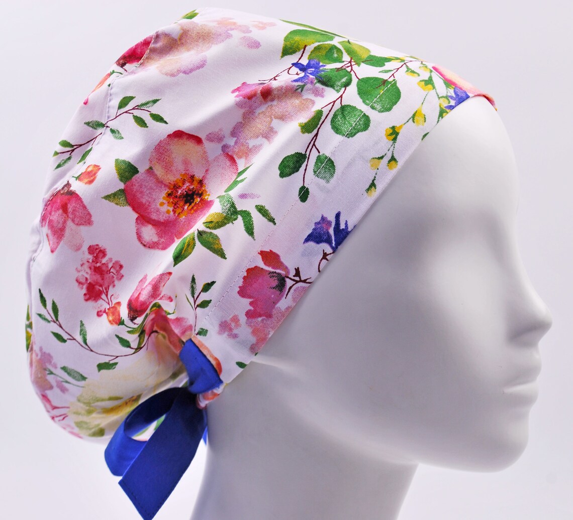 Surgical Cap Scrub Caps Scrub Hats Nurse Scrub Cap Etsy