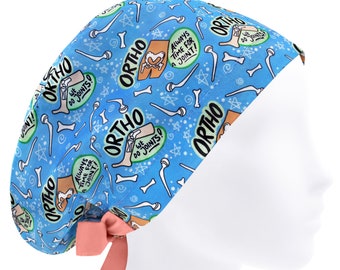 Casquettes de récurage ortho, casquette d'infirmière, casquette chirurgicale pour femmes, bonnets de récurage, casquette de récurage, bonnet de récurage pour os
