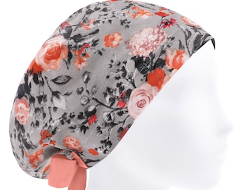Scrub cap, scrub hat, surgery caps, floral surgical hats