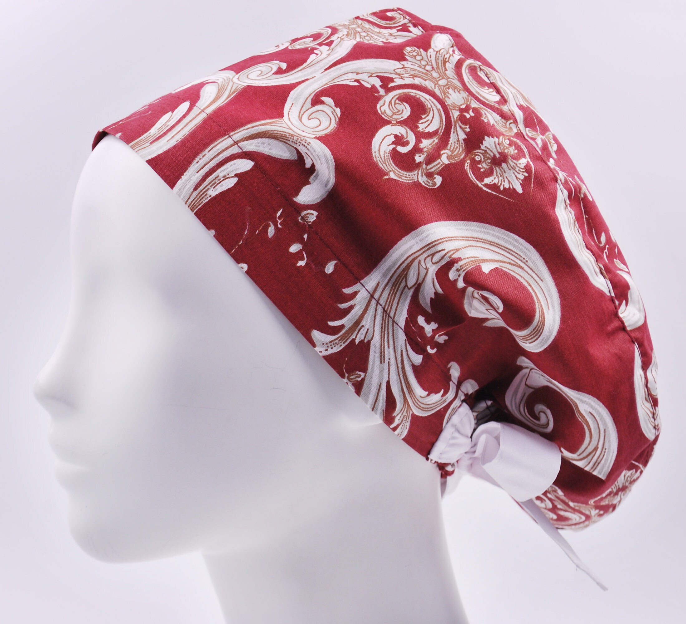 Scrub Cap for Women Scrub Hats Surgery Caps Royal Monogram Etsy