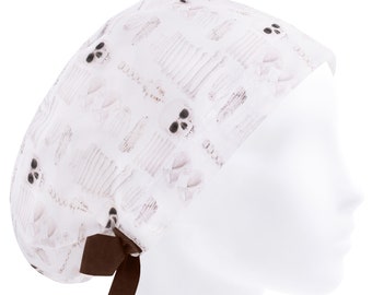 Gorros quirúrgicos con huesos, gorro de enfermera, gorro quirúrgico para mujer, gorros quirúrgicos, gorro quirúrgico con columna vertebral, gorro quirúrgico con esqueleto