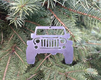jeep ornament etsy jeep christmas ornament