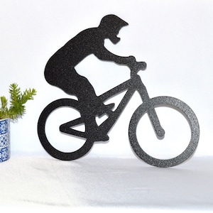 Mountain Bike Metal Wall Decor
