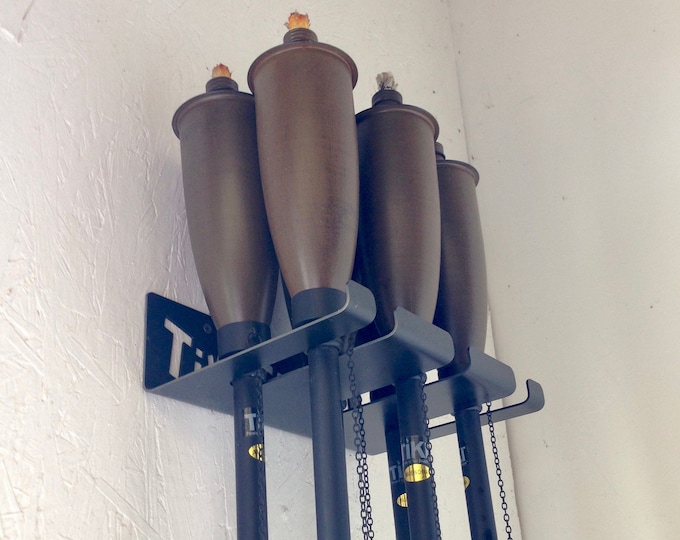 Torch Storage Rack Torch Storage Shelf for Tiki Torch, Party Torch, Yard Torch - Etsy