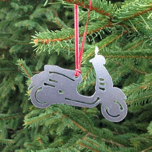 Scooter Ornament, Side Profile
