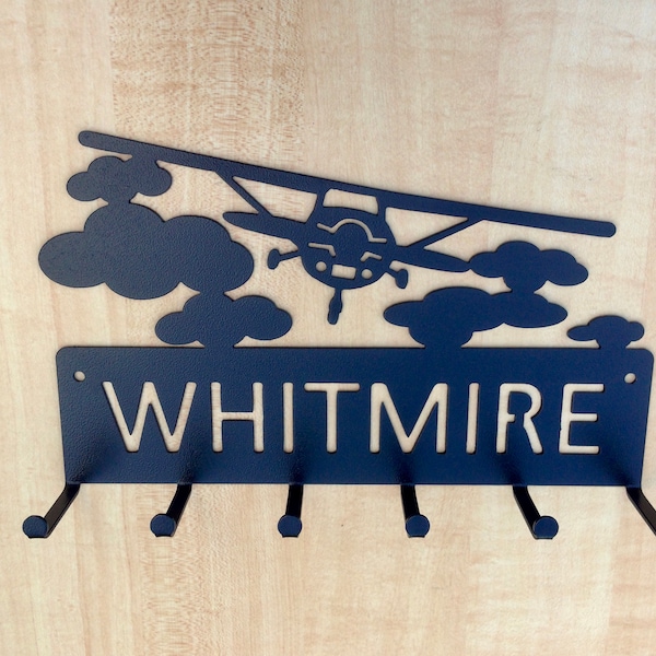 Airplane Key Holder Etsy