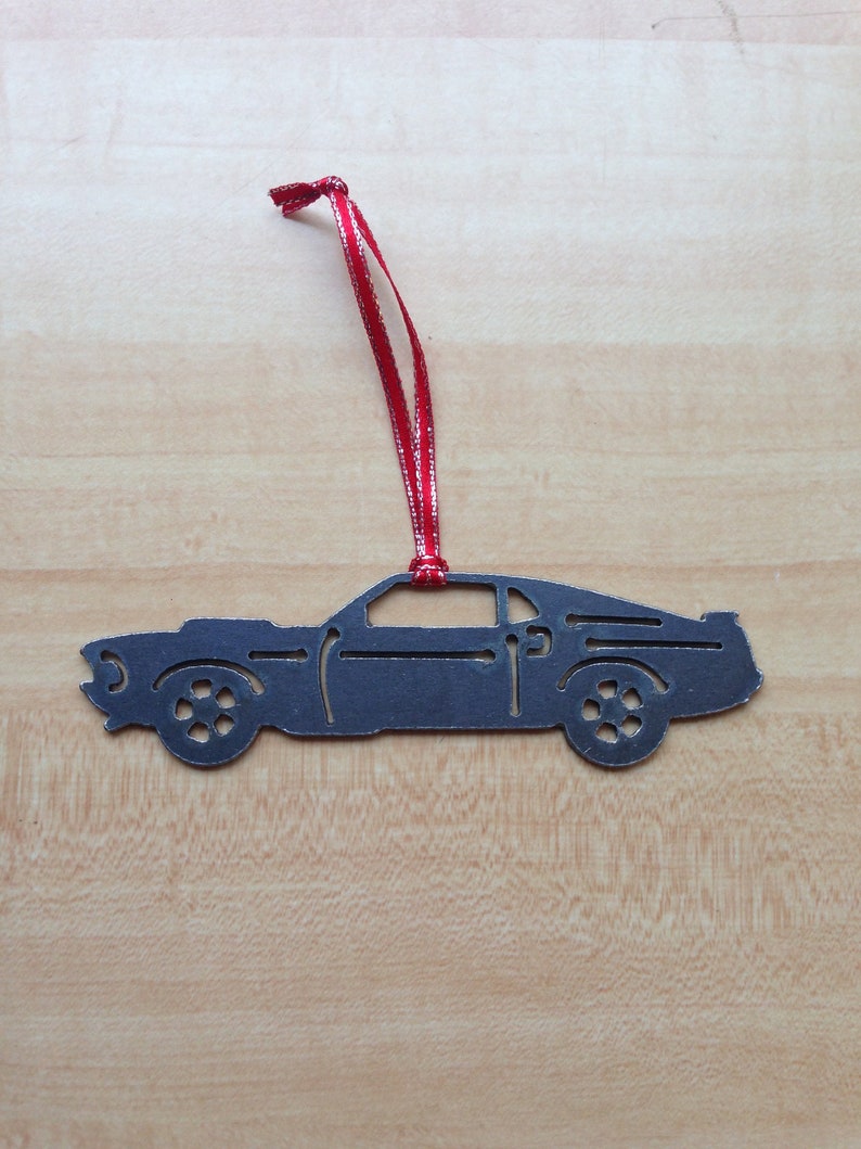 Classic Car Metal Ornament Personalized Gift Christmas Etsy