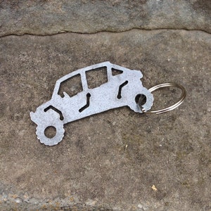 UTV keychain, 4 seater, sport, side by side, SXS, Sand Dune Lover, Dune Buggy, personalized gift