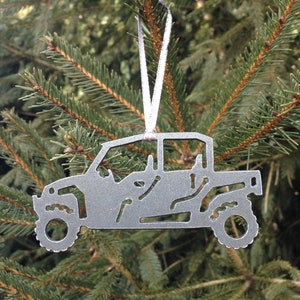 Metal UTV 4 Seater Sport Utility Christmas Ornament, Keepsake, Souvenir, Side by Side, General