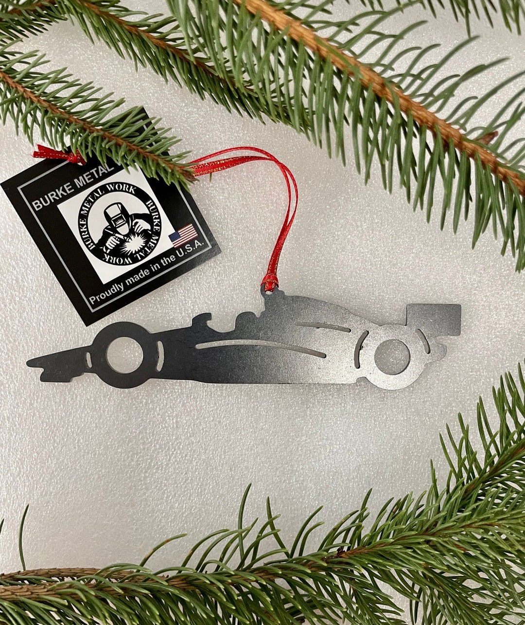 Indycar Christmas Ornament, Race Car Ornament, Personalized Gifts