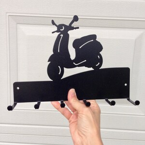 Scooter Key Holder, Personalized Key Hooks, Perfect For Vespa Owners