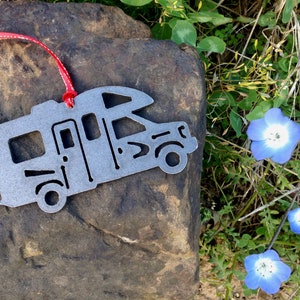 Ornement en métal RV, camping-car, camping-car