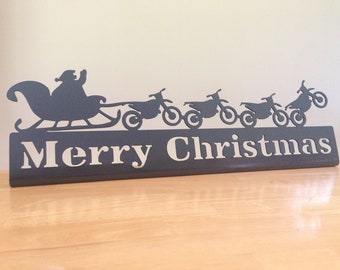 Santa's Dirt Bike Christmas