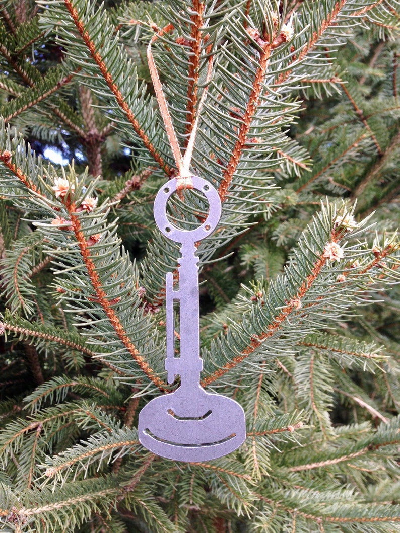 Vintage Ham Radio Microphone Ornament Metal Christmas Etsy