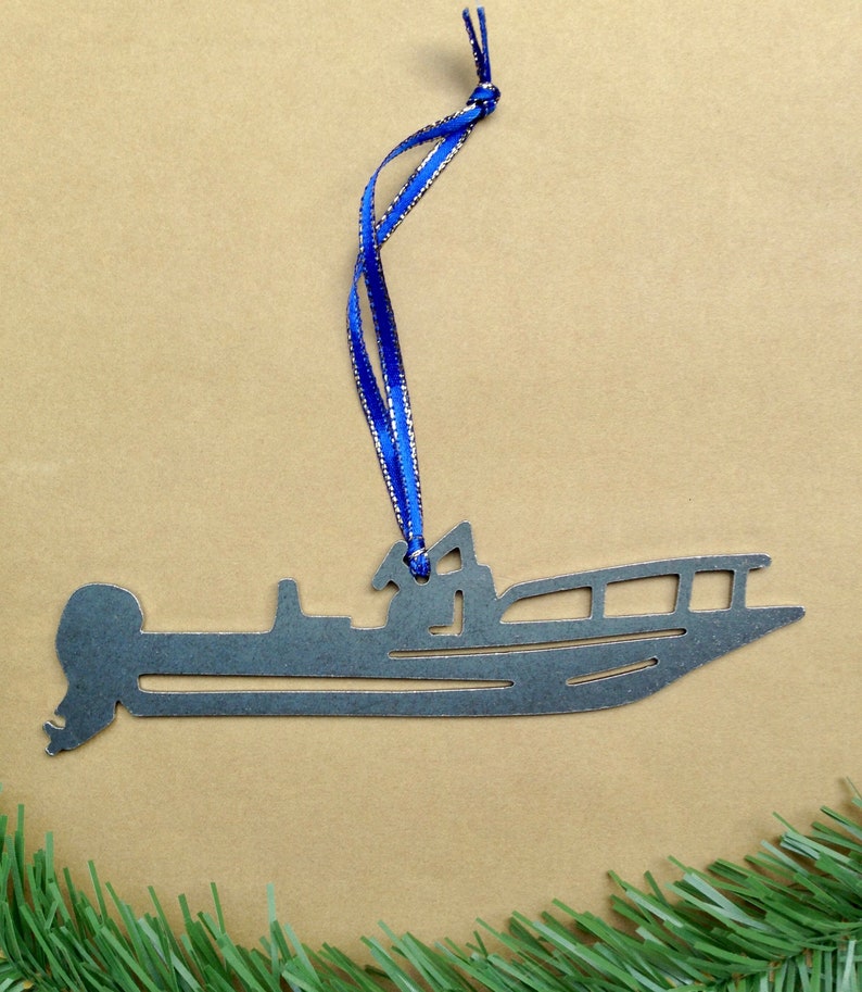 Fishing Boat Ornament Center Console Boat Gift for Boston Etsy