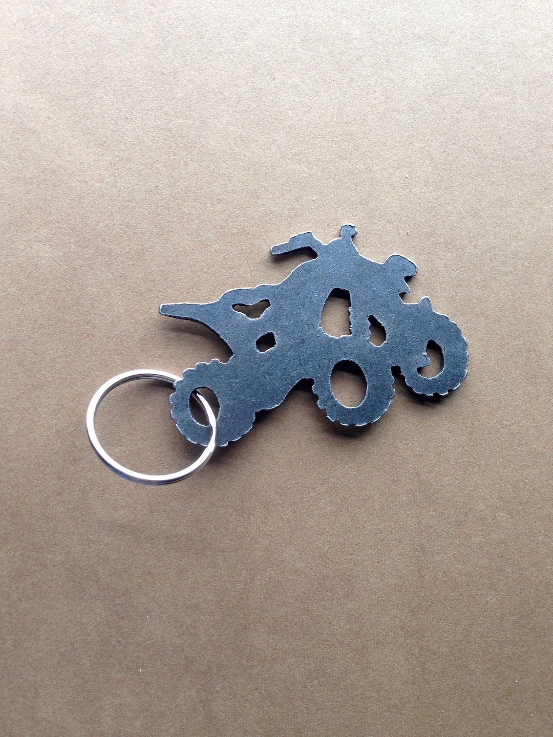 ATV Keychain, Four Wheeler Keychain, Quad Keychain, Sand Dune Lover
