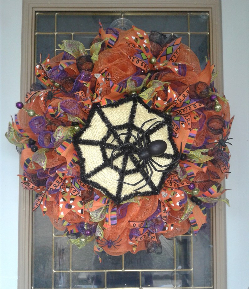 halloween wreath, spider wreath halloween sider wreath, fall wre halloween wreath, spider wreath halloween sider wreath, fall wre