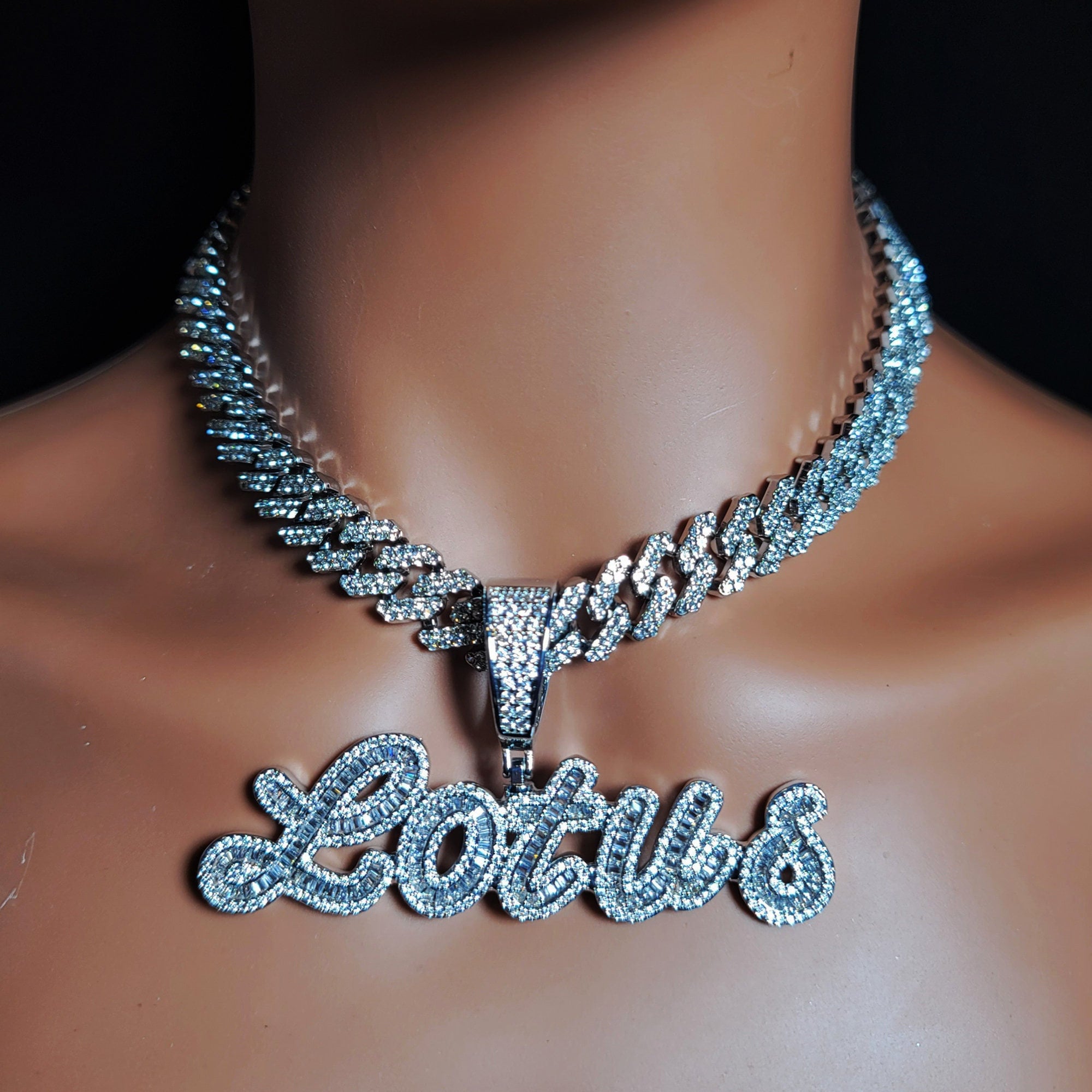 Chain for Name Necklace, Replacement Chain for Nameplate 