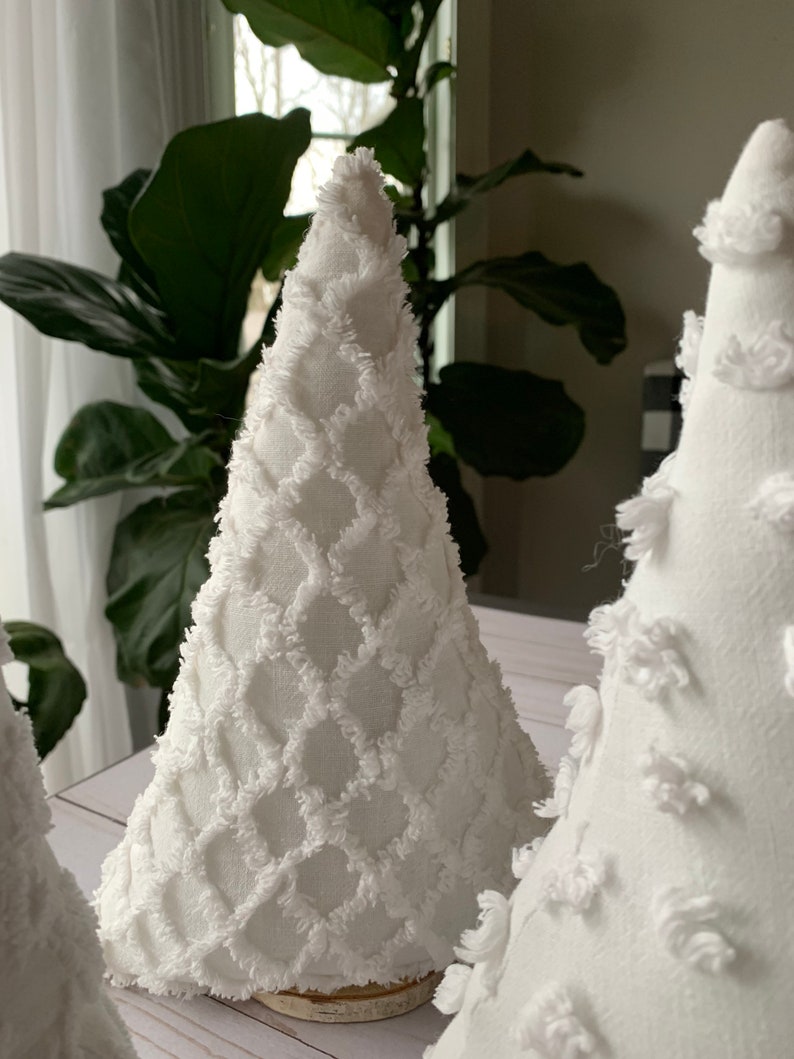 3 Vintage Chenille Christmas Tree Christmas Tree Decor Etsy