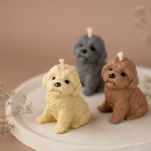 Dog Candle, Puppy Candle, Gift for Dog Lover, Pet Candle, Gift for Dogs, Animal Lover, Pet Owner, Candle Gift