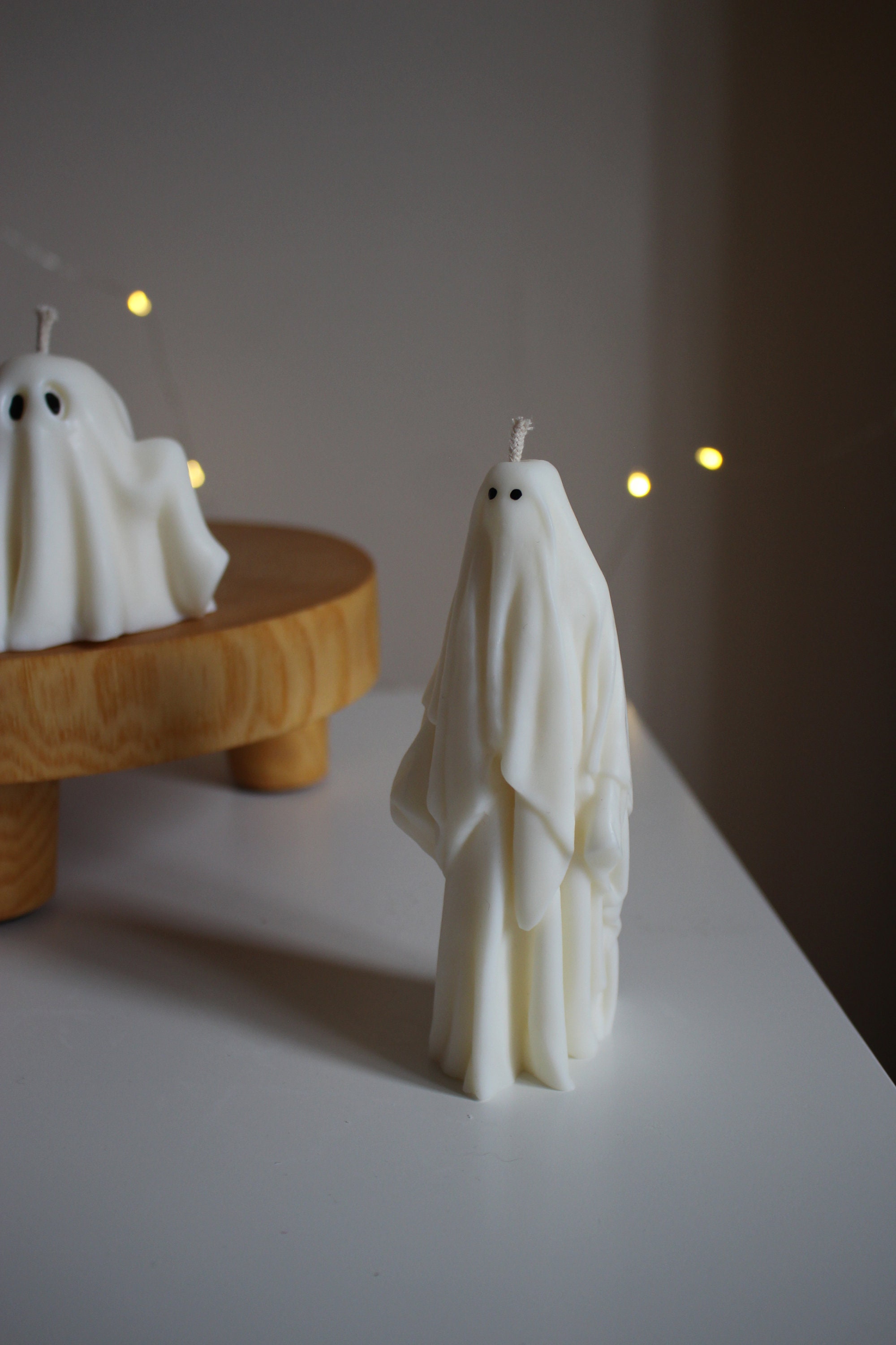 Ghost Candles, Halloween Decor, Thanksgiving Decor, Halloween Candles, Fall Home Decor, Autumn Candle, Halloween Gift Set