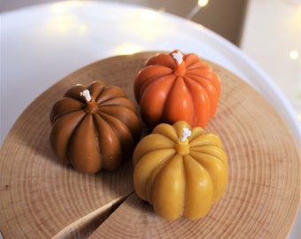 Pumpkin Candles, Pumpkin decor, Pumpkin Shaped Candle, Halloween Pumpkin, Halloween Decor, Autumn Candle, Fall Candle, Halloween Gift