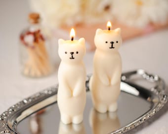 Cat Candle, Gift for Cat Lover, Cute Gift Home Decor, Soy Pet Candle, Animal Lover, Gift for Pet Owner
