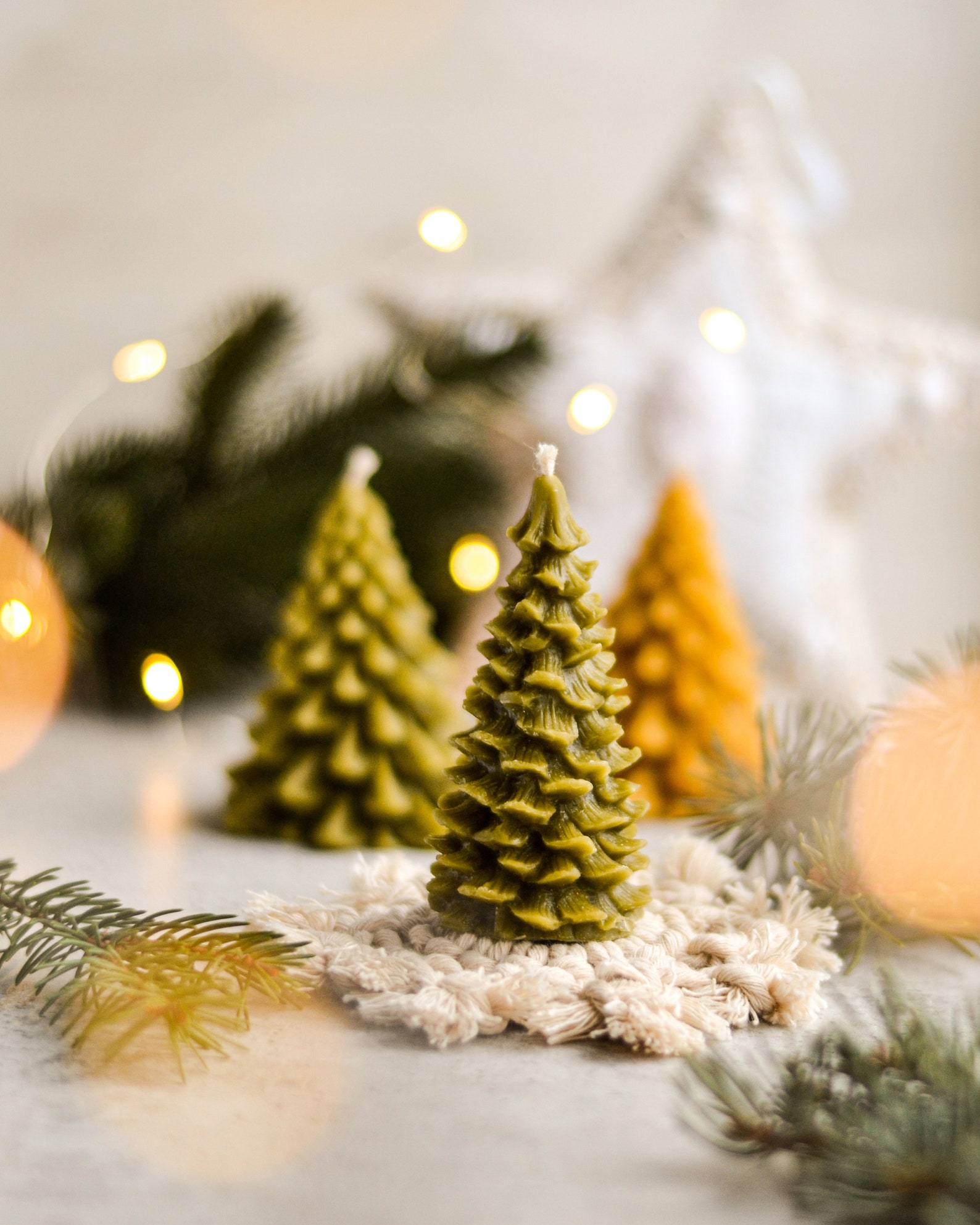 Christmas Tree Candle