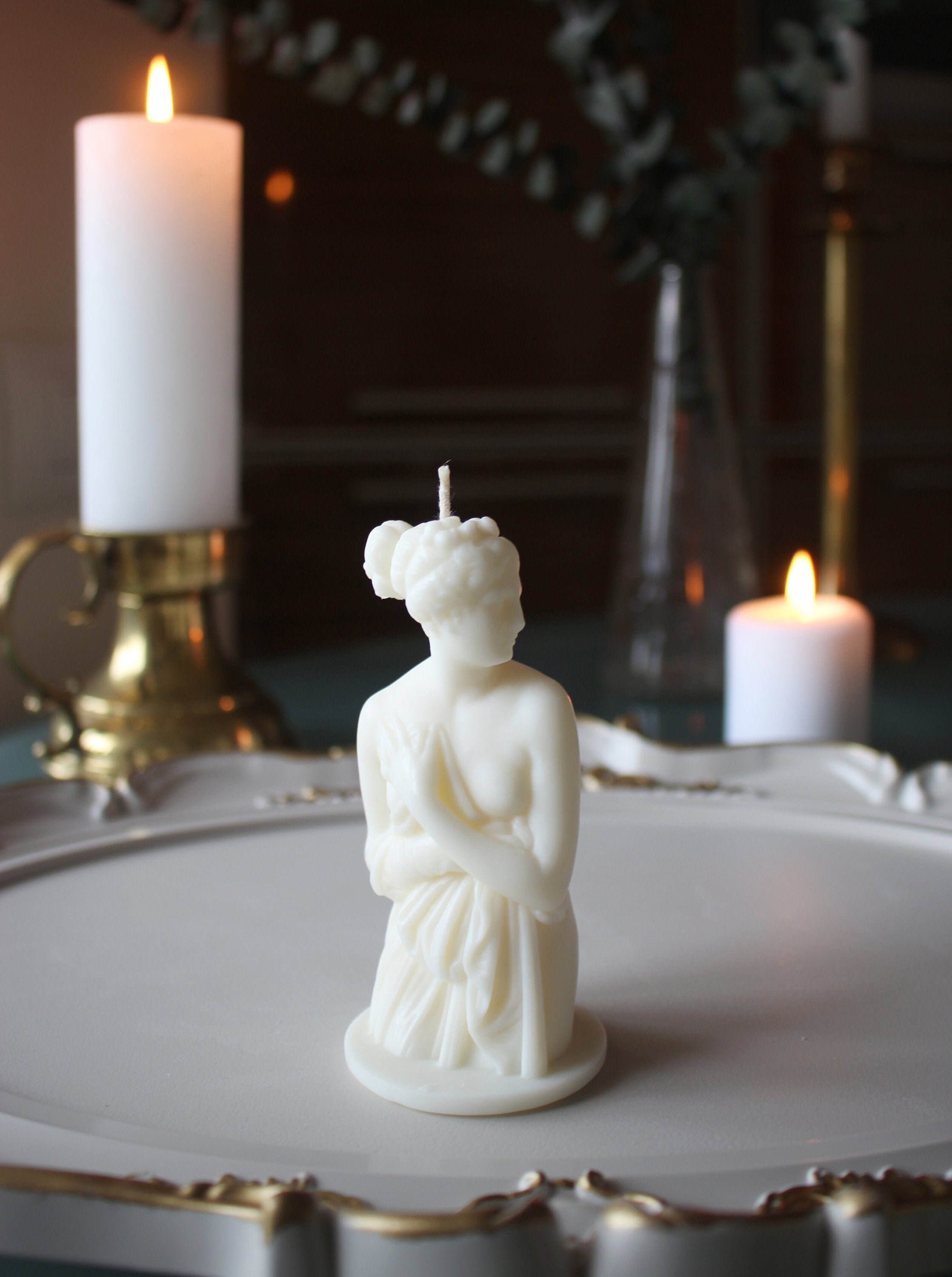 Venus Candle Soy Body Candle Goddess Candle Female Figure Etsy