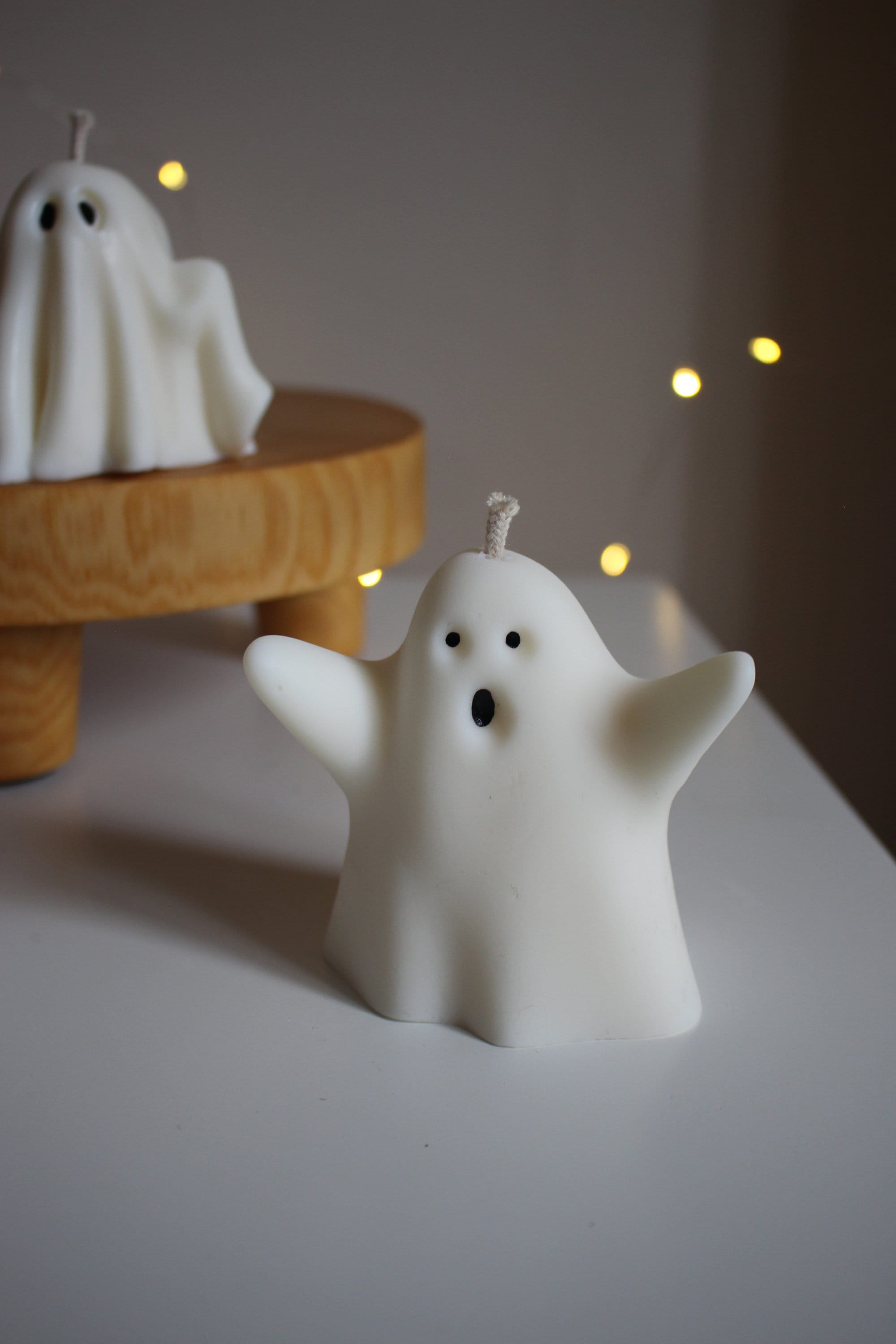 Ghost Candles, Halloween Decor, Thanksgiving Decor, Halloween Candles, Fall Home Decor, Autumn Candle, Halloween Gift Set