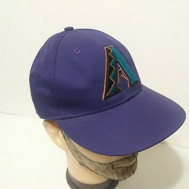 Vtg Arizona Diamondbacks Unisex Youth Purple Hat Team MLB Etsy